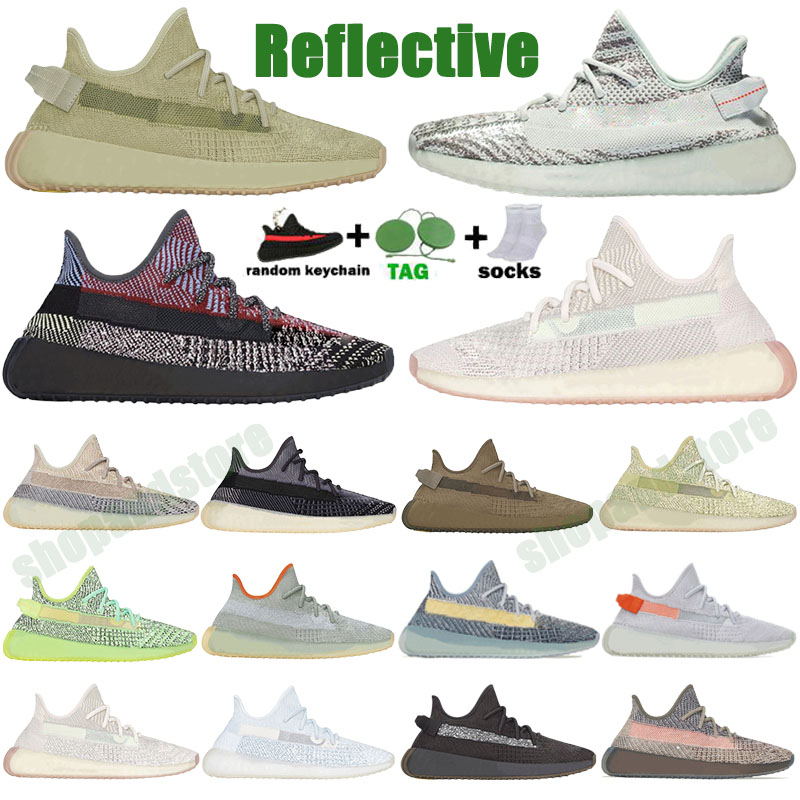 

Top Quality size 36-46 PK Basf Men Women Running Shoes Beluga White Black static Reflective MX Oat Rock Blue Mono Israfil Mist ICE flax tail light Sneakers, Box