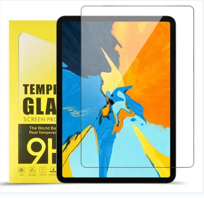 

Screen Protector Film For ipad Air 4 2 3 5 6 7 8 9 Pro 11 Mini 4 5 6 New 10.2 10.9 inch Tempered Glass Anti-Scratch 0.3MM with box package
