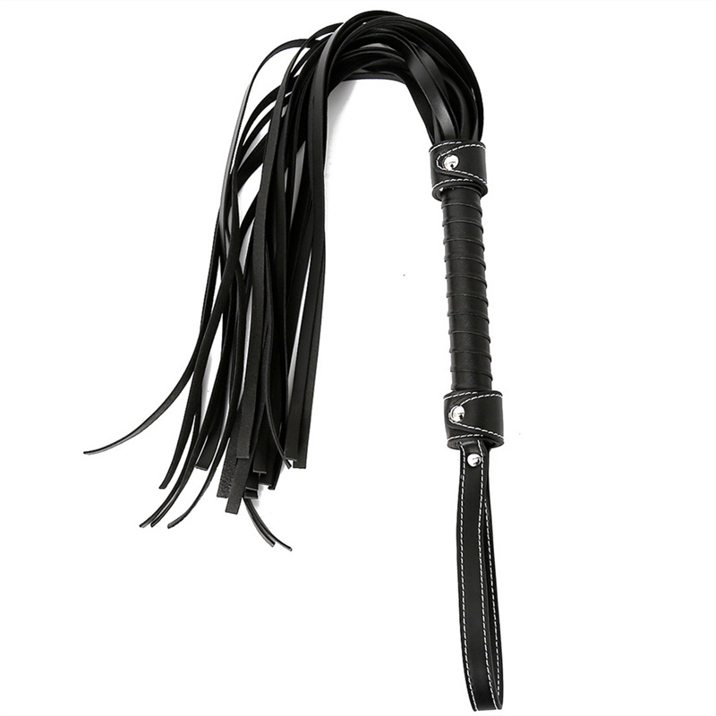 Bondage esclave pu cuir whip slogger cul fessing couples flirter les jeux adultes toys sexy pour femmes hommes gay 77 cm