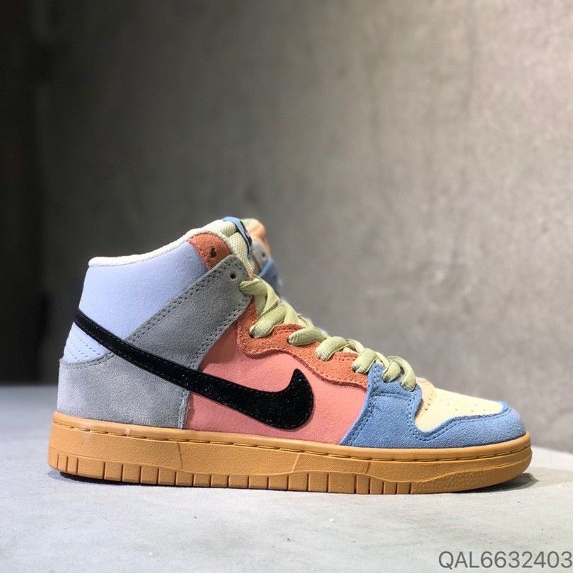 Nike nouveau SB Dunk High Top Lost Ocean aj1 caméléon Fujiwara campus couple étudiant chaussures de skateboard