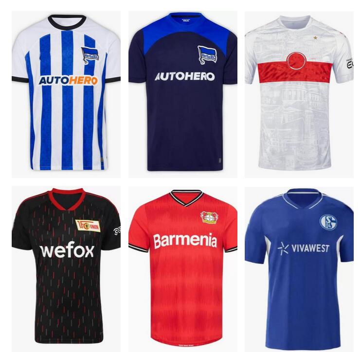 

FC Union Berlin Soccer Jerseys Bayer Leverkusen Hertha Home Red FRIEDRICH KRUSE TRIMMEL 22 23 Away 3rd Soccer Shirt Customized Football Uniforms 2022 2023