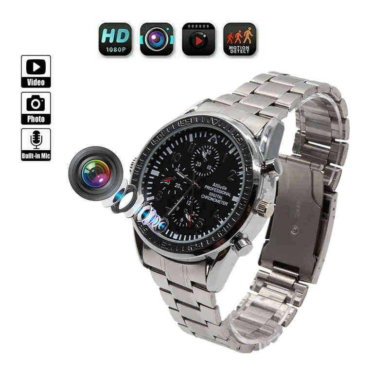 

Invisible Secret Watch Camera Wireless Night Vision Mini Video Camera Motion Detection Sport Digital Camera Watch HD 1080P H220411