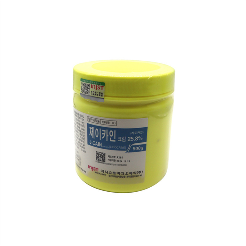 Articles de beauté 500g 25,8% Lidocains Numb Numb Crème Skin engourdissant topique pour le tatouage