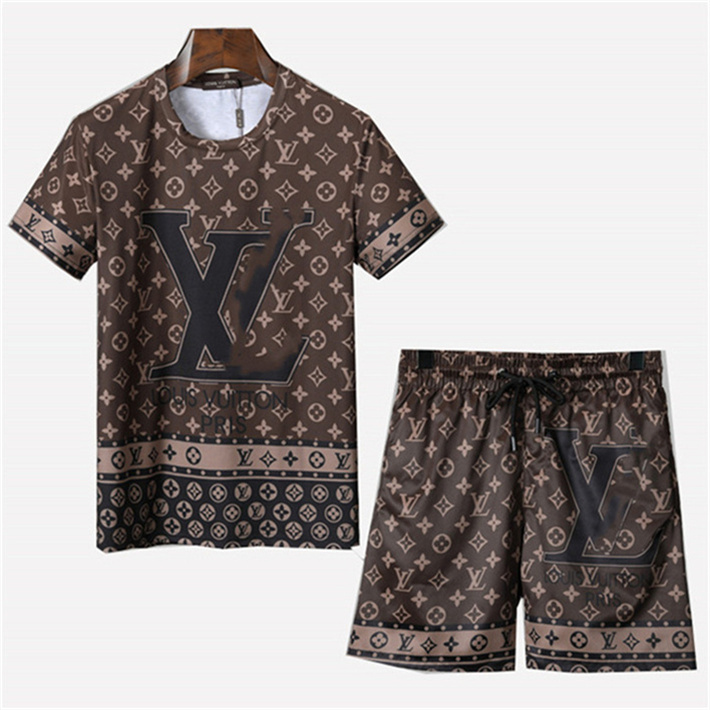 

Mens Tracksuit Designer For Man Womens Jogger track suit Men Sweatsuits Summer Short Sleeves Sportswear Letters Tracksuits O Neck Sportsuit Asian size AB45