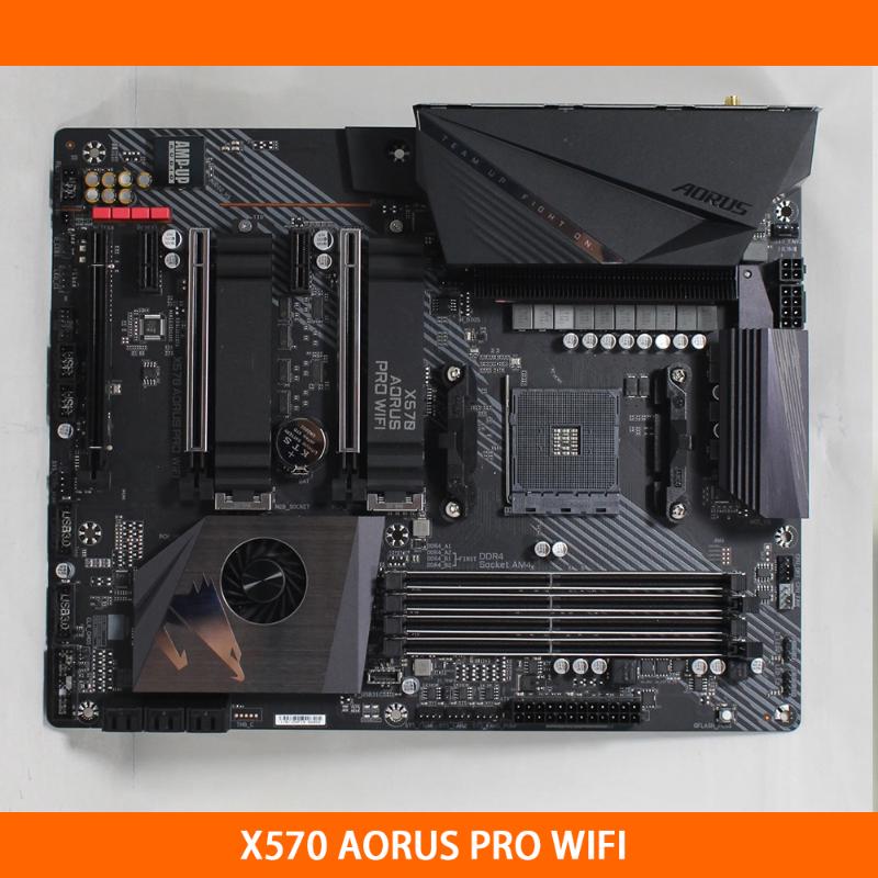 

Motherboards For Gigabyte X570 AORUS PRO WIFI Socket AM4 DDR4 128GB PCI-E 4.0 ATX Desktop Motherboard High Quality Fast ShipMotherboards
