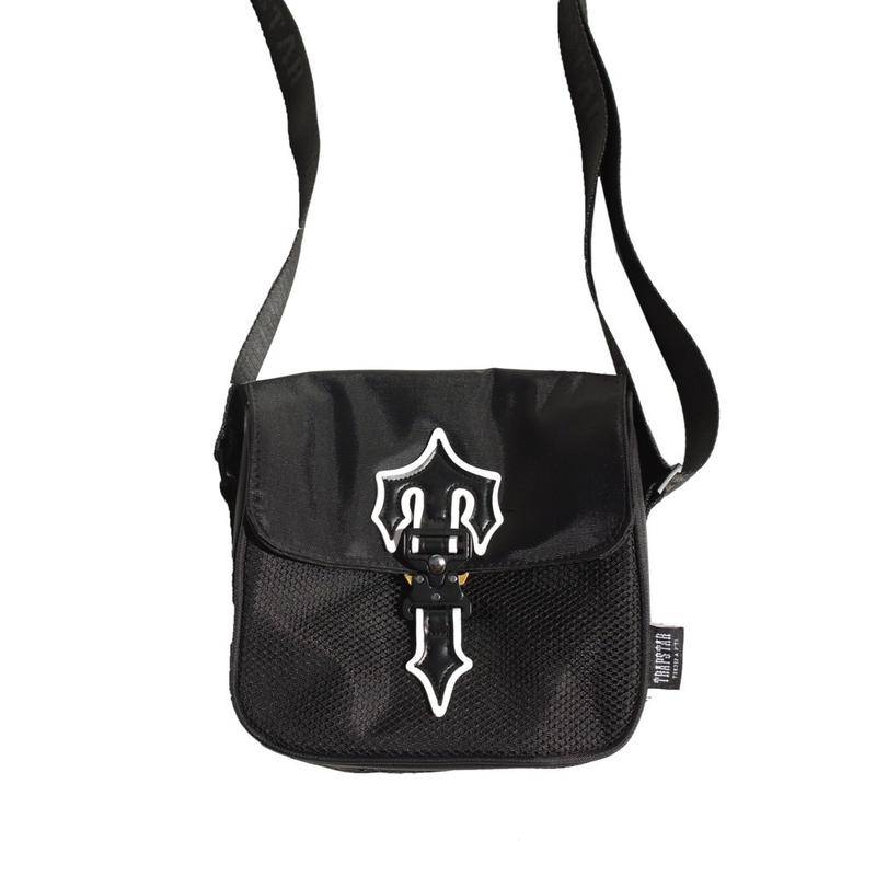 

Trapstar Messenger Bag menpostman bags casual yet stylish design accommodates large and simple, Deep blue