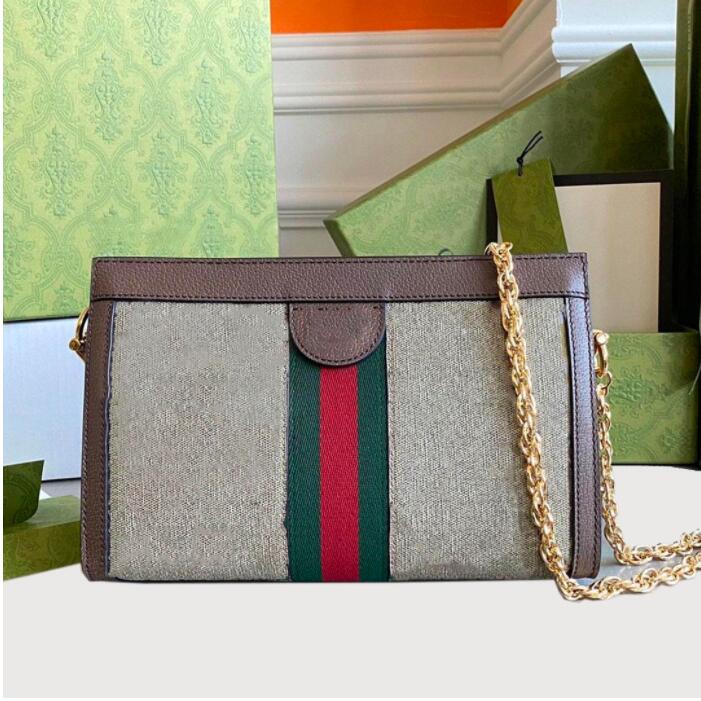 

2022 Wallet Ophidia Chain Shoulder Crossbody Bags Luxurys Designers Handbags Purse Women Fashion Shopping bag, Box
