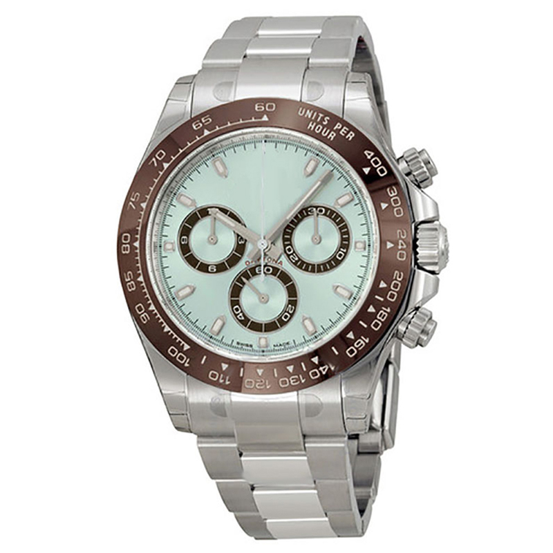 

15 colours Silver Men's Automatic Mechanical Watch 2813 movement Top Luxury Brand 40mm 116505 904L stainless steel Sports watches all subdials works Luminous, Only box and papers