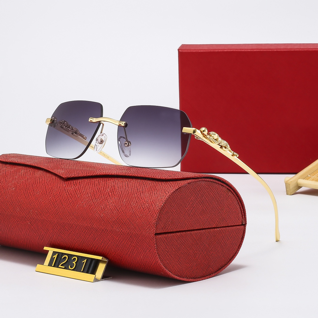 

New Classic Retro Designer Sunglasses Fashion Trend Sunglasses Anti-Glare UV400 Ladies Casual Glasses