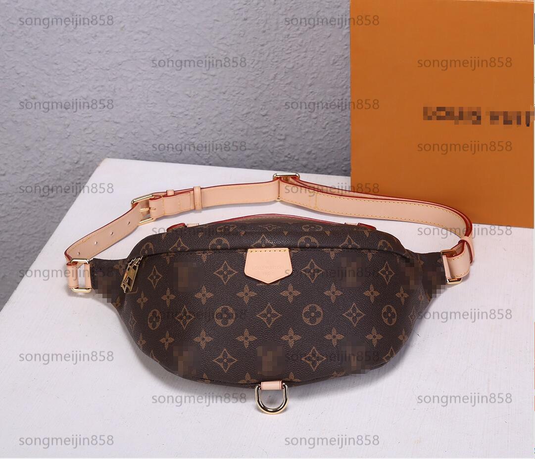 

LVs louiseitys viutonitys YSLitys GGitys Old Flower Logo Bumbag Bags Classic canvas Handbag Luxury Shoulder Bags Designer Evening Package Crossbody M43644, Black