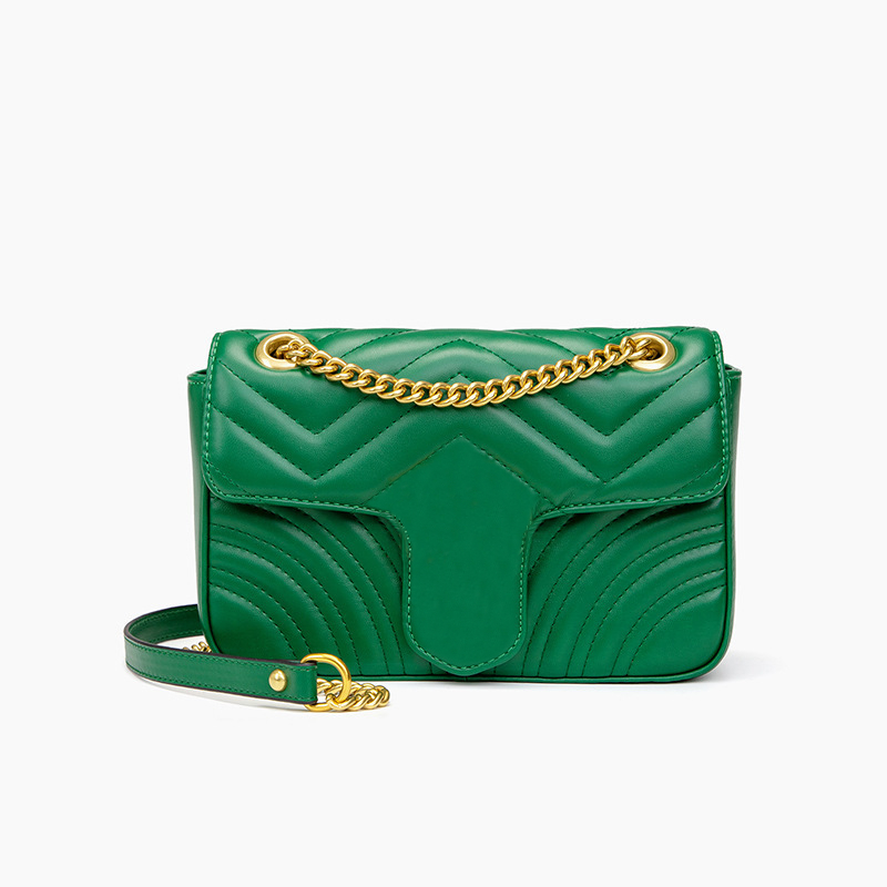 

Designer Bag Women Chain Quilted Geometric Pattern Craft Purse Designers Shoulder Bags Handbag Chain Tote, Black