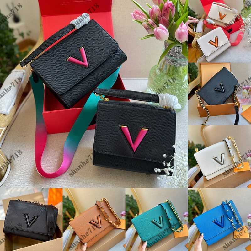 

Cowhide Water Ripple Twist Denim Women Shoulder Crossbody Bags with Gradient Strap Designer Handbags Lady Purses Totes Luxury Messenger Bag, Bubble paper package