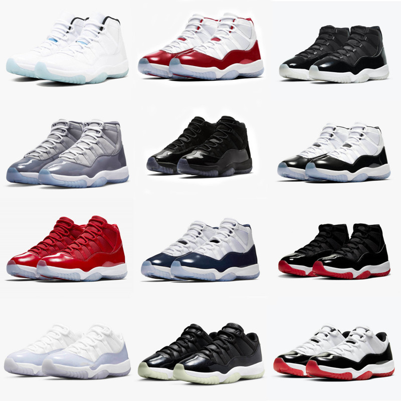 

Authentic 11 Cherry Basketball Shoes Varsity Red Dolphins Low Barons 72-10 Gamma Sneakers 11s Cool Grey Jubilee 25th Anniversary Concord 45 Bred Retro Sport Sneakers, Concord 23