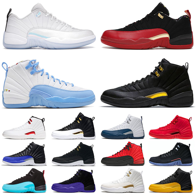 

Jumpman 12 Designer 12s XII Basketball Shoes For Mens Hyper Royal Black Taxi Ovo White Gym Red Super Bowl Low Easter Sports Sneakers Trainers Big Size 13 Eur 40-47, B16 40-47 reptile midnight-black