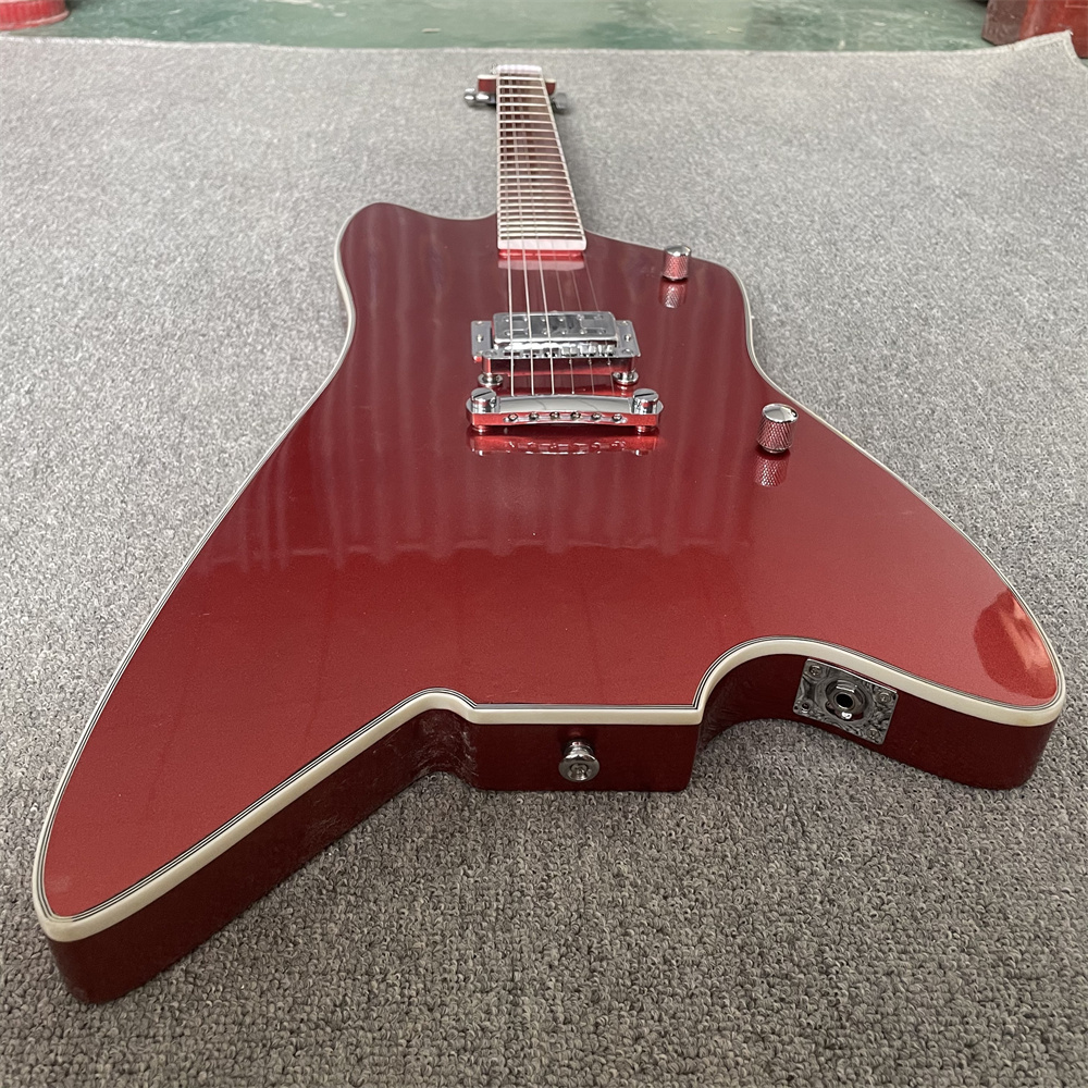 

In stock -Custom Profiled electric guitar, P90 pickup, custom style portable guitar OEM