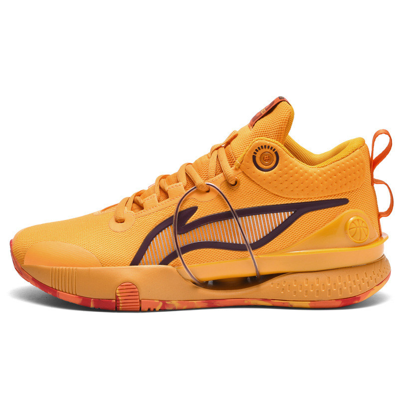 

blitz 8 combat basketball shoes multi color couples with the same breathable men and women sport sneakers, Red thunder