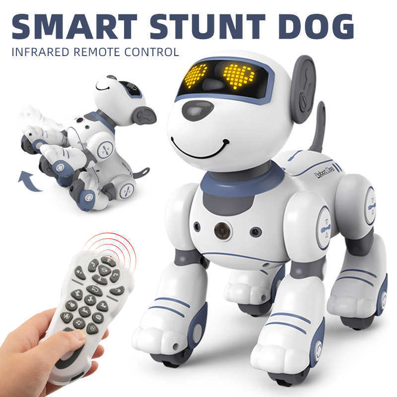 Intelligent RC Robot Stunt Dog Electronic Remote Control Gesture Sensing Handstand Dancing Music Pet Toys Gifts For Children-image-768811810