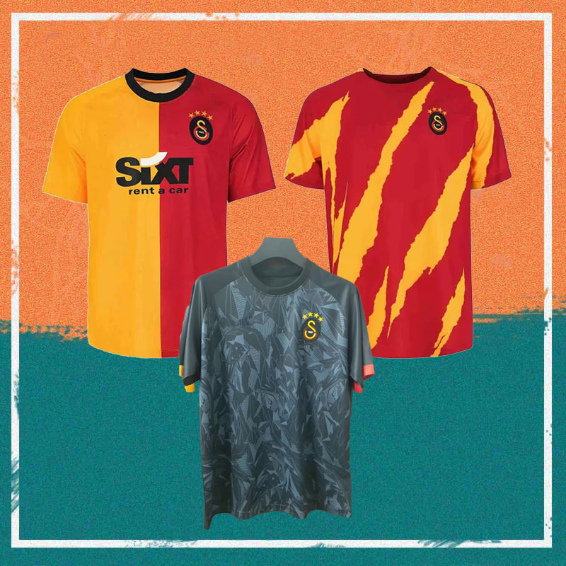 

22/23 Galatasaray Soccer Jerseys 2022 home GOMIS CIGERCI BELHANDA FERNANDO FEGHOULI SNEIJDE Oztekin Shirt Third away Football Uniform