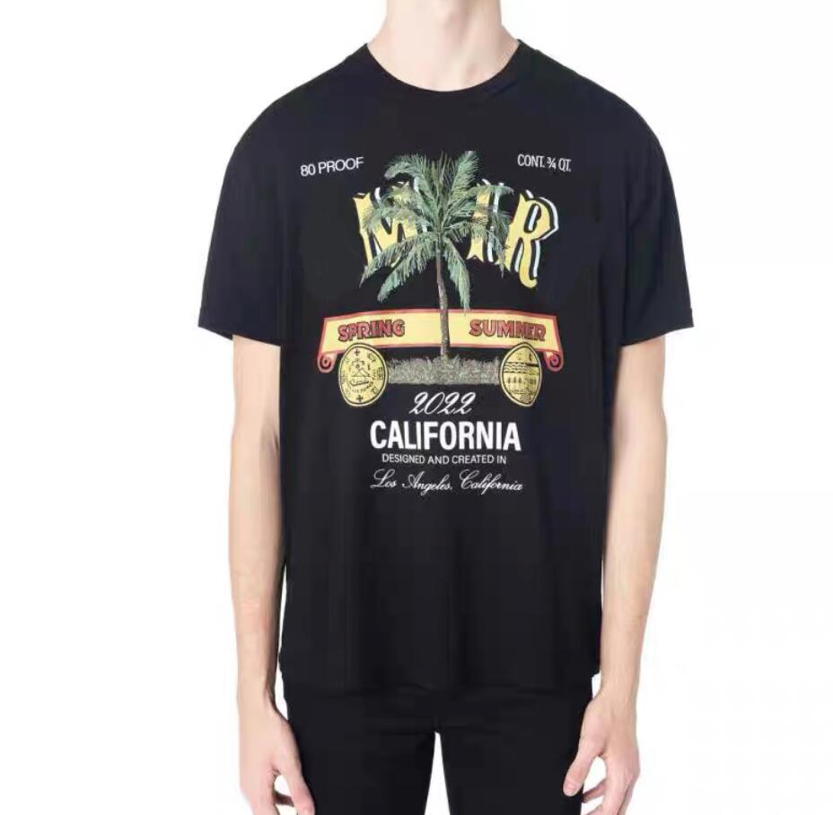 

Summer Cotton Blend T-shirt Tee Mens Women Designer Letters Print Tshirts Crew Neck Casual Tee Shirts Google Popular Tees Short Sleeved Top Clothing, Black1