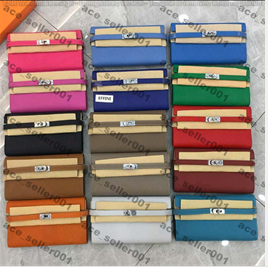 

5A Luxury Designer Clutch Wallet Effini Fashion TOGO Calfskin Leather Wallets Evening Passport Money Bags Handbag Pouch Coin Purse Credit Ca, 001