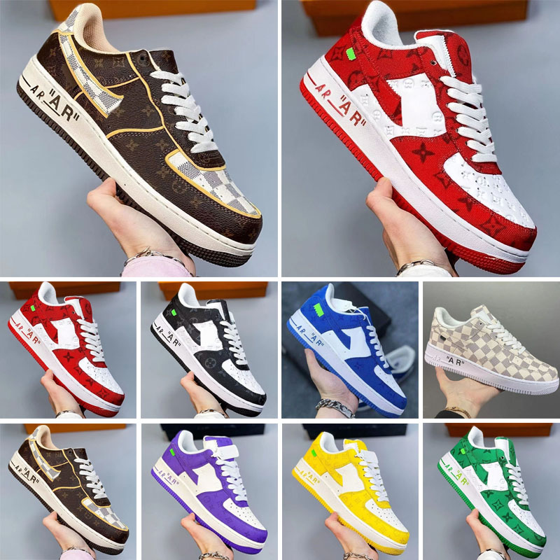 

Mens Casual Shoes Low Force off MCA University WHITE fashion Designers Sneakers one des 36-46, Color 8