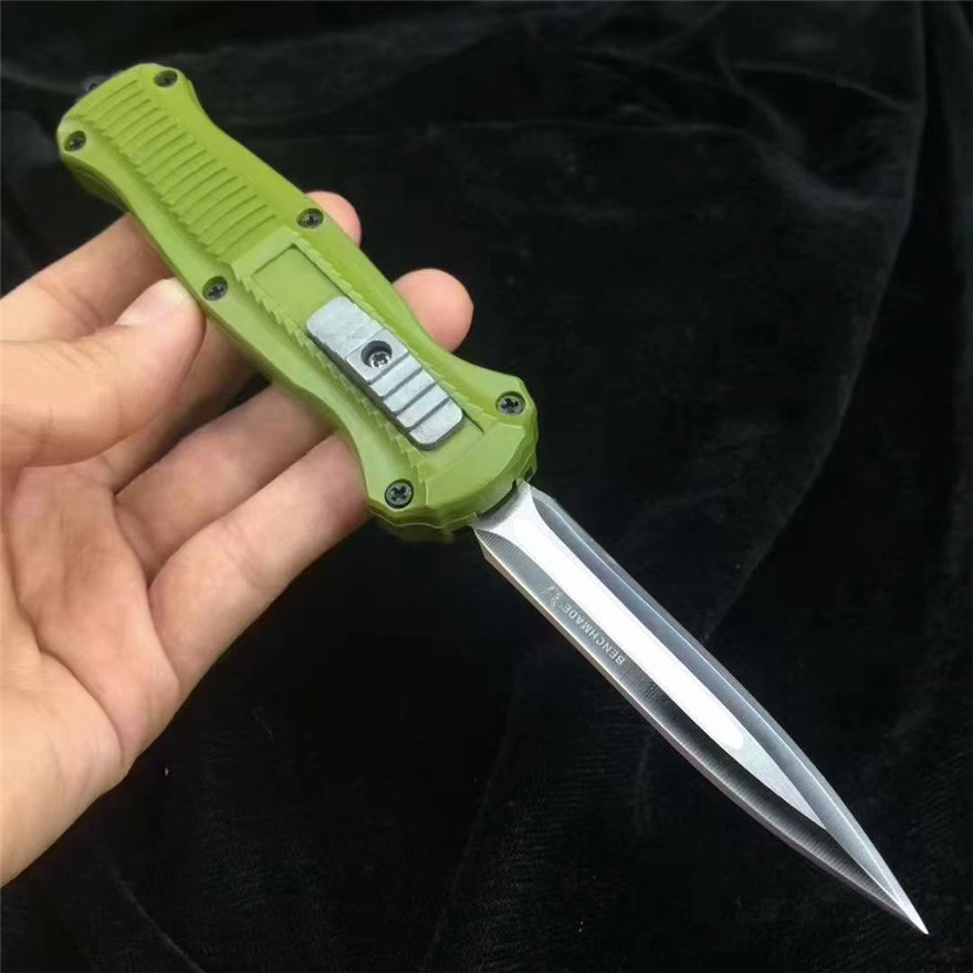 

Benchmade Infidel Mini 3300 Pagan Automatic knives D2 Steel Machined EDC Pocket BM42 Tactical gear Survival knife with sheath BM 3310 3320 3400 3250 4600 Tools