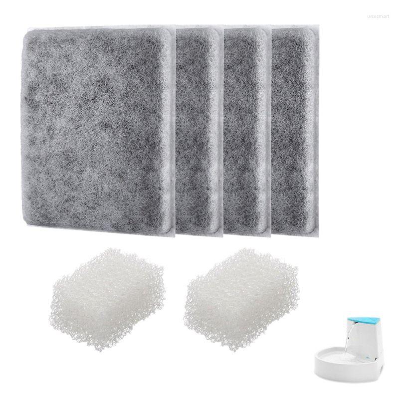 

Corner Pet Dog Fountain Water Dispenser Accessories High-grade Coconut Shell Activated Carbon Filter Boxed Cat Bowls & Feeders