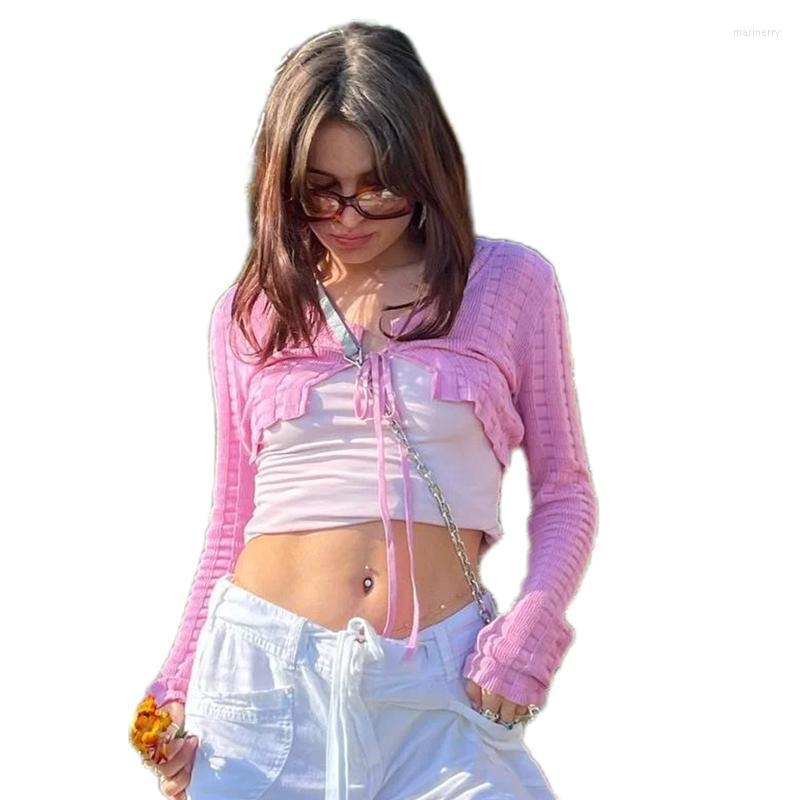 

Women' Knits & Tees Women' Cropped Knitted Tops Summer Long Sleeve Crochet Sweater Crop Shrug T8NBWomen' Mari22, Purple