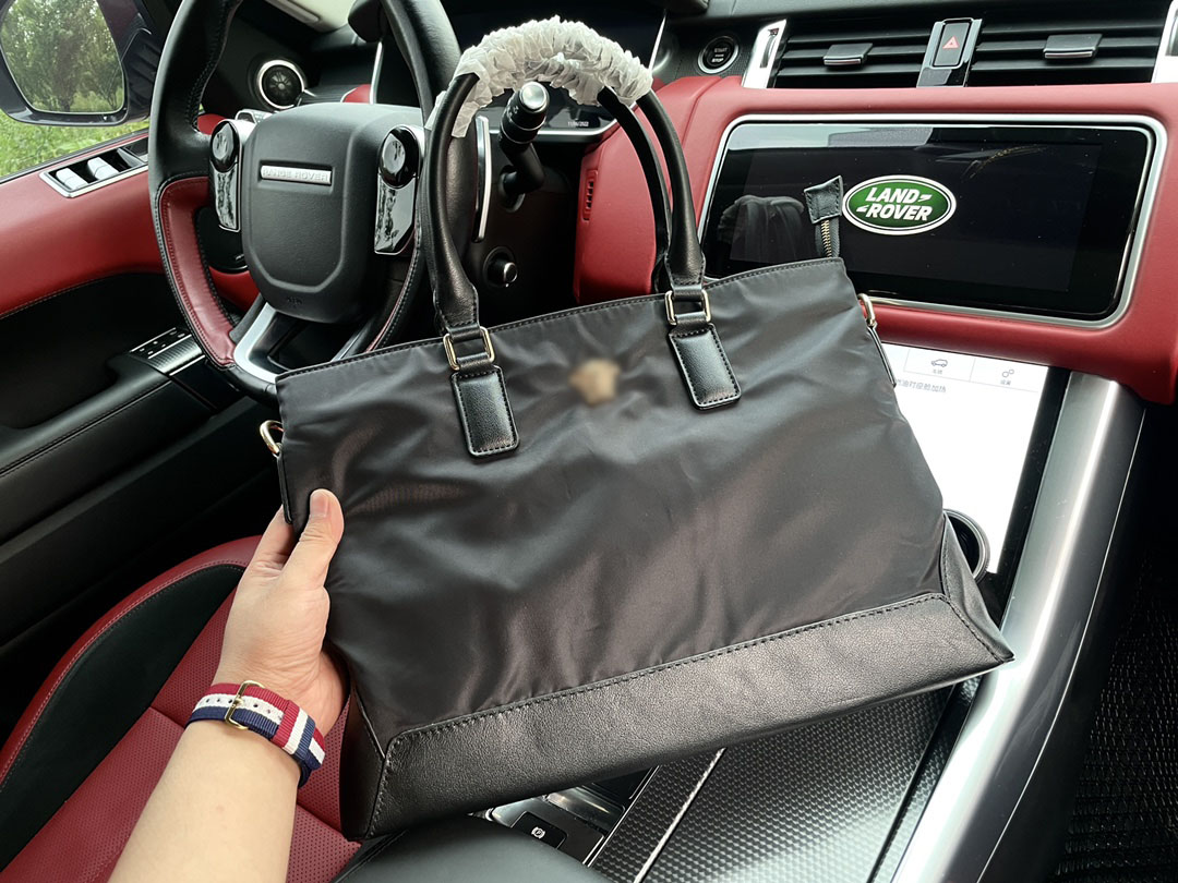 

Brand Male Business Single Shoulder Laptop Bag Cross Section Briefcase Computer Package Inclined Bag Men's Handbags Bags Briefcases Satchel top high quality, Black