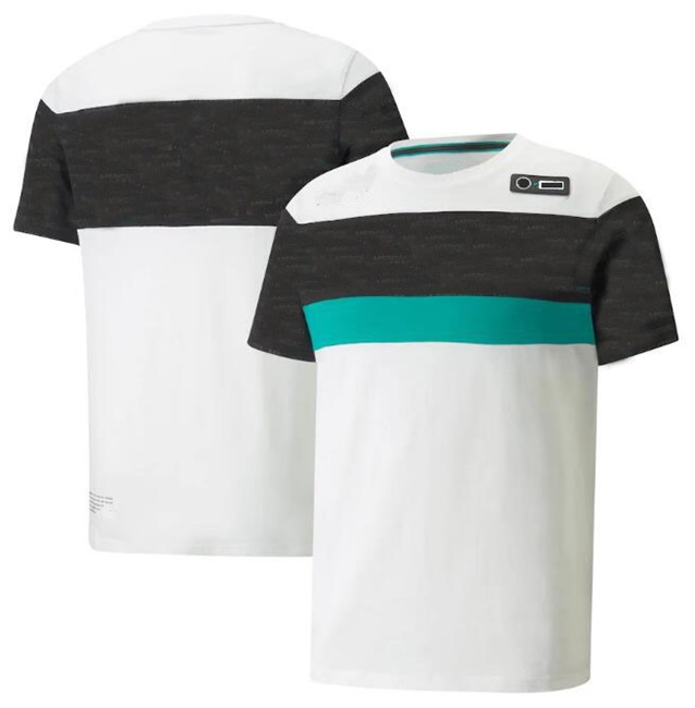 

New F1 Team Short Sleeve T-Shirt 2022 Summer Round Neck Shirt Same Customization
