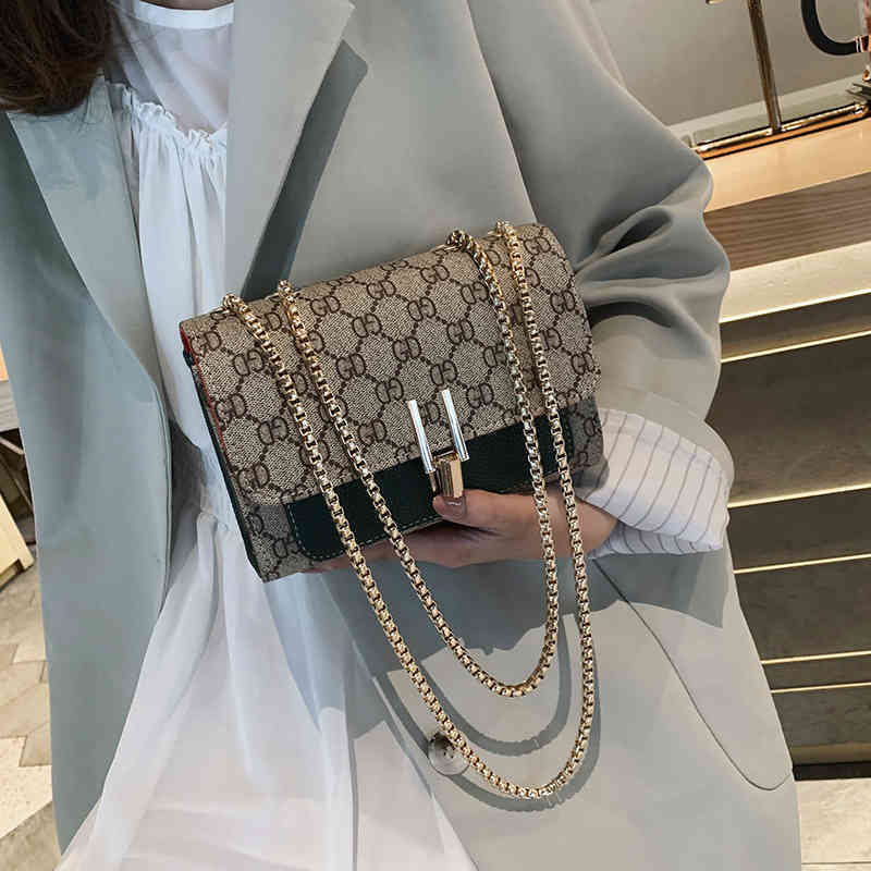 

handbag hands Bag ins printing chain shoulder small fragrance bag