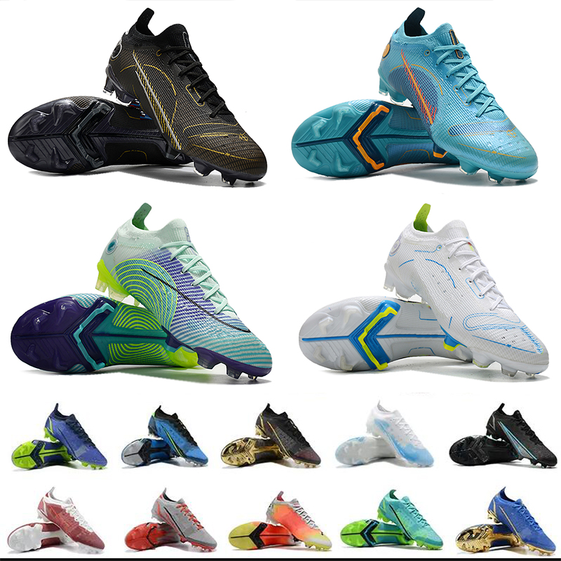 Mercurial Vapores 14 Elite FG The Progress Pack FG Cleats Soccer Shoes Dream Speed 5 Shadow Blueprint KM Impulse Flames Football Boots