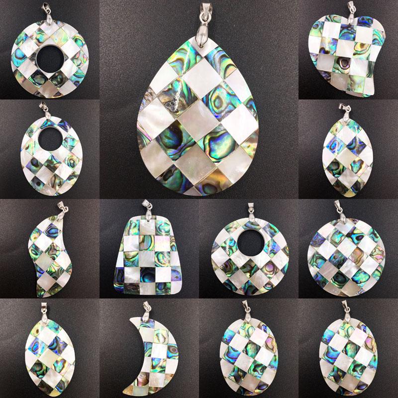

Pendant Necklaces Fashion Jewelry Zealand Abalone Shell Bead WB800Pendant