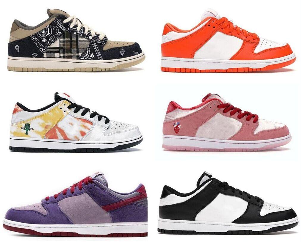 

Designer SB Men Running Shoes Women Frozen Sneakers Low Skateboard Paris Chunky Syracuse Stars Dairy Cow White Kentucky Sports Trainers -44