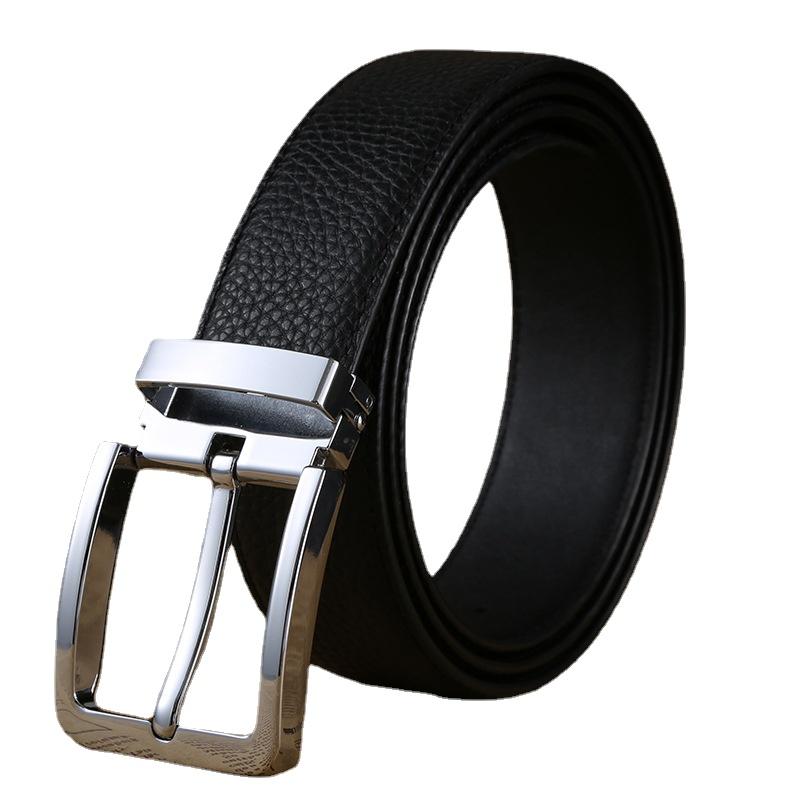 

Belts Belt Men Top Quality Genuine Luxury Leather Men's 3.8cmBeltsBelts, Black