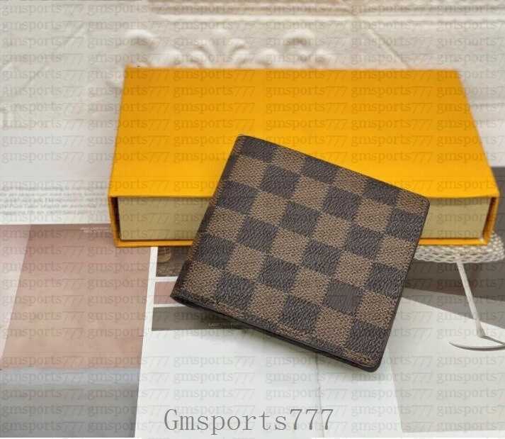 

GGs LOUISS VUTTONS LVs YSLs Designer Womens Mini Leather Wallets For Women Men Fashion Ladies Wallet Brown Purse, 55