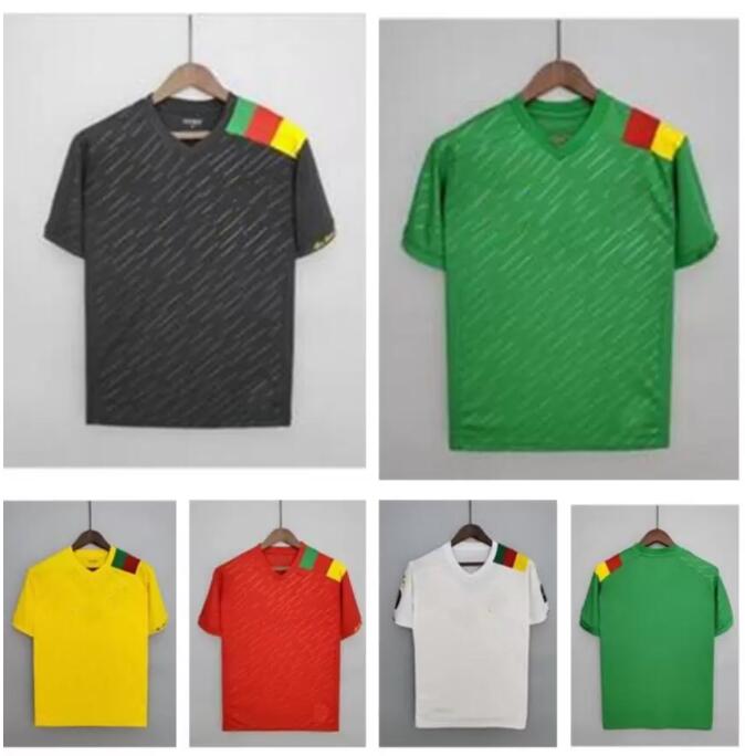 

2022 2023 Cameroon Soccer Jerseys CHOUPO-MOTING Anguissa ABOUBAKAR EKAMBI GANAGO BAHOKEN national team home green away yellow black red 21 22 23 football shirt top