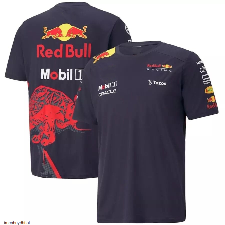 

2022 Summer F1 Racing Team Short Sleeve t Shirts Red Rb18 Men's Extreme Sports Formula One Fan Women's Bull Corta Kids