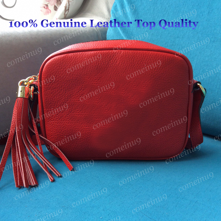 

Women's Tassel Camera Bag Crossbody Soho Bag Women Messenger Shoulder Bags 308364 Genuine Leather Fringed Purse Wallet High Quality Wholesale, Custom gift bag