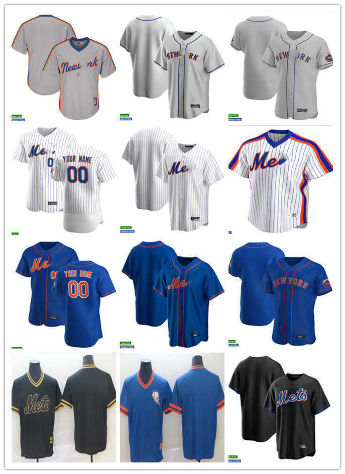 

Men Women Youth New York''Mets''3 Tomas Nido 9 Brandon Nimmo 85 Stephen Nogosek 46 David Peterson 72 Jake Reed Custom Baseball Jersey, Color