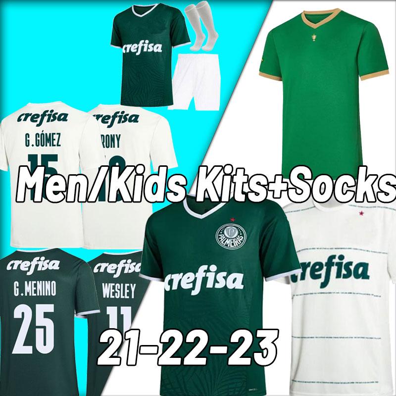 

2022 2023 Palmeiras soccer jerseys home away men kids kit Rony 22 23 Danilo camisetas de futbol R. Navarro Atuesta DUDO GOMEZ women Fans Player version Full set socks, Commemorative edition