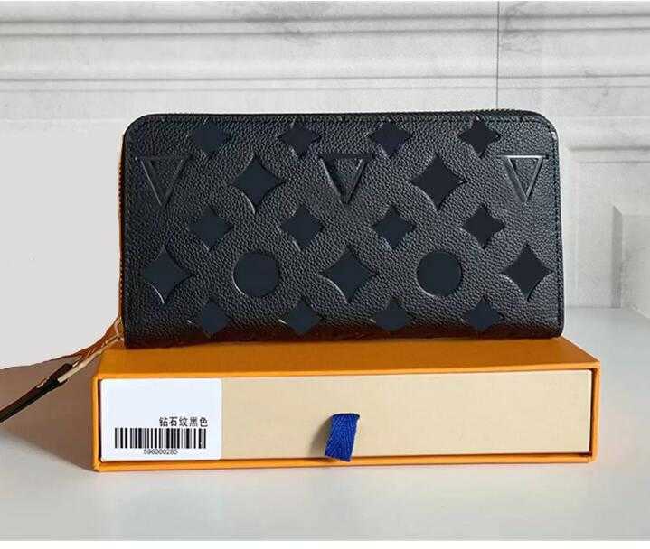 

Fashion flowers designer wallets Men Women leather bags High Quality Classic Letters Key coin Purse Original Box Plaid card holder M60017C