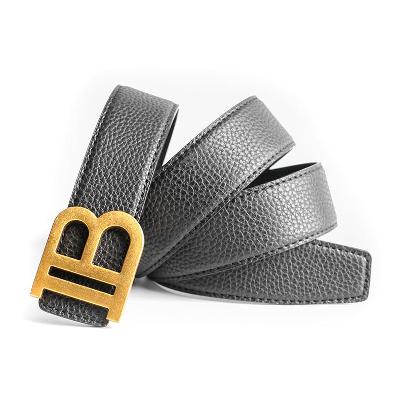 

Belts Top Luxury Designer Brand Pin Buckle Belt Men High Quality Women Genuine Real Leather Dress Strap For Jeans Waistband GreyBelts, Black