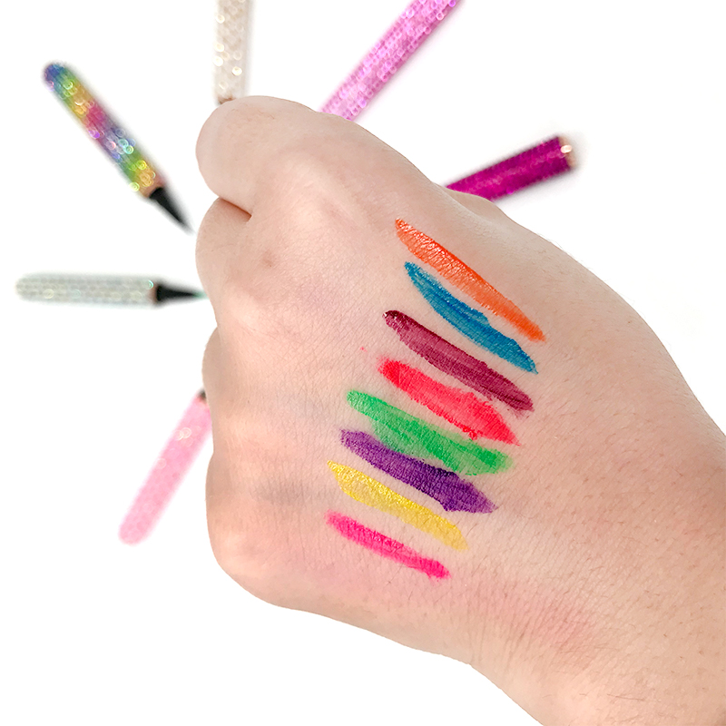 

Eyeliner Glue Pen Colorful Eyeliner Wholesale Sale Stick Eyelashes Smooth Writing Diamond Liner Pencil, Color 2