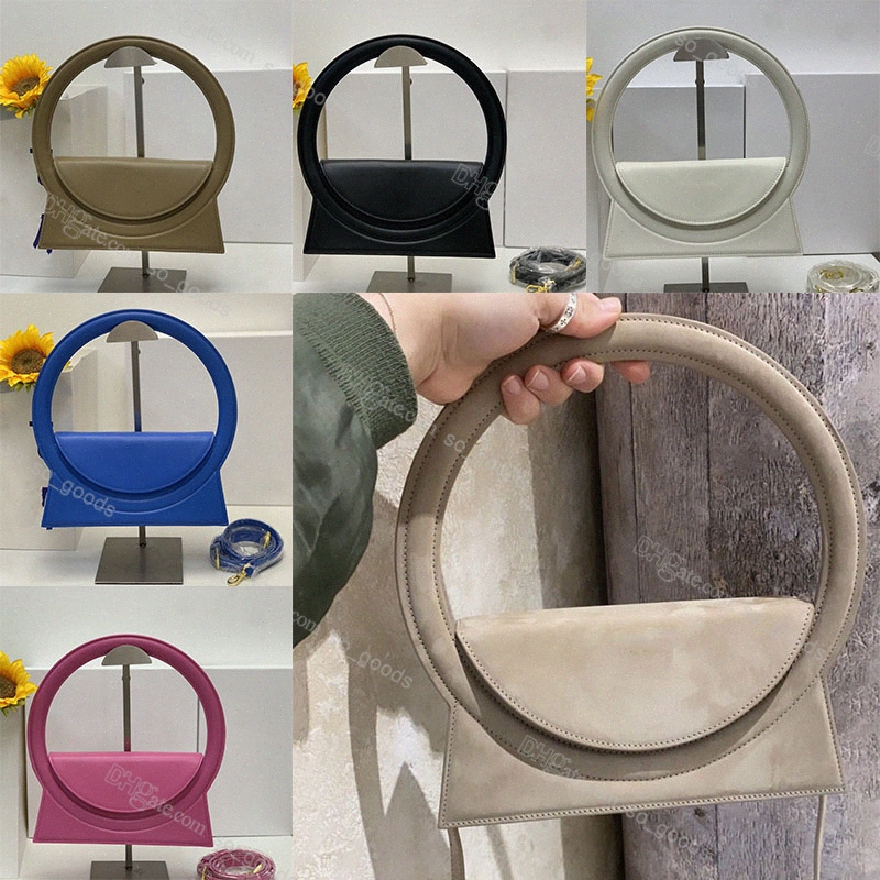 

Designer Le Sac Rond Women Handbag Shoulder Bag Luxury Fashion Evening Handbags Womens Leather Jacquem Suede Jacquemu Bags h29m#