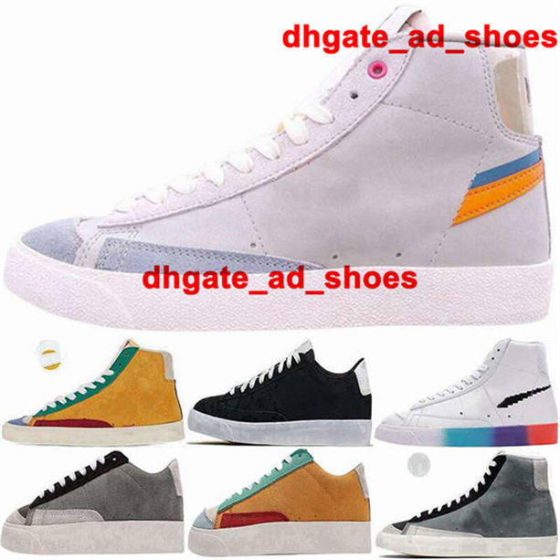 

Mens Women SB Blazer Low Casual High Top Trainers Sneakers Shoes Black Platform White Chaussures Zapatillas Blue Youth Red Green Scarpe Golden Gray Kid Camouflage