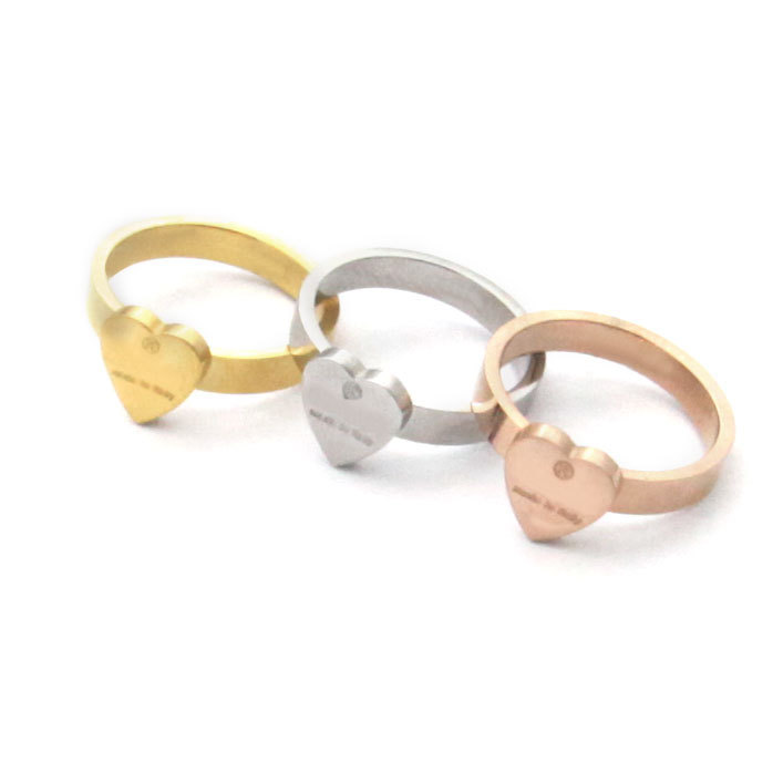 Fashion heart Love rings silver band ring designer jewelry women men classic couple luxury jewelries Titanium steel 18k Gold-Plated ladies weedin-image-776086048