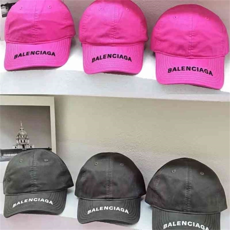 

Caps Ball Cap High Designer Balencaig quality Paris hat new washed cowboy men's and women's baseball cap B home letter embroidery fashion duck tongue FXHA, Denim grey