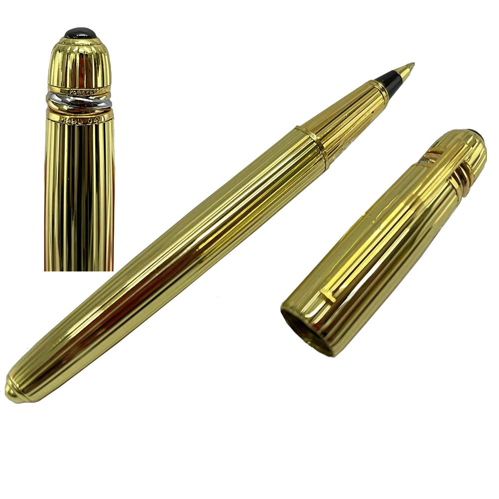 

Luxury Gift Pen With Stone Ballpoint Pens Office Writing Supplies Collection Pen 1990 0470, Golden