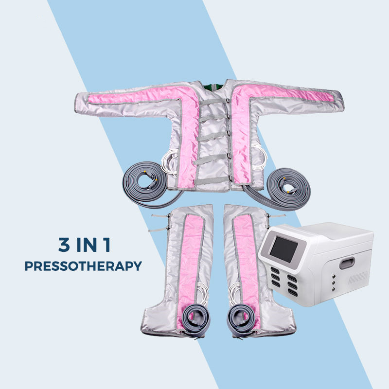 Pressothérapie infrarouge Drainage lymphatique Minceur Machine de beauté Salon de sauna le plus acheté Sart Masseur complet du corps Costume Pres